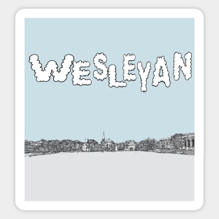 Wesleyan University, Foss Hill View Sticker